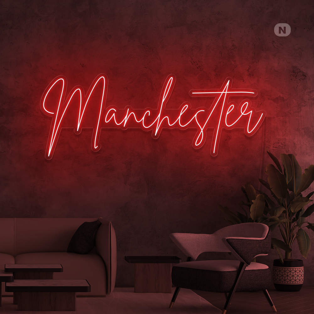 Neon sign Manchester