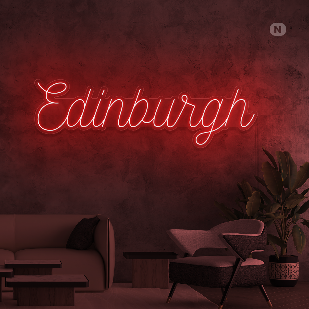 Neon sign Edinburgh