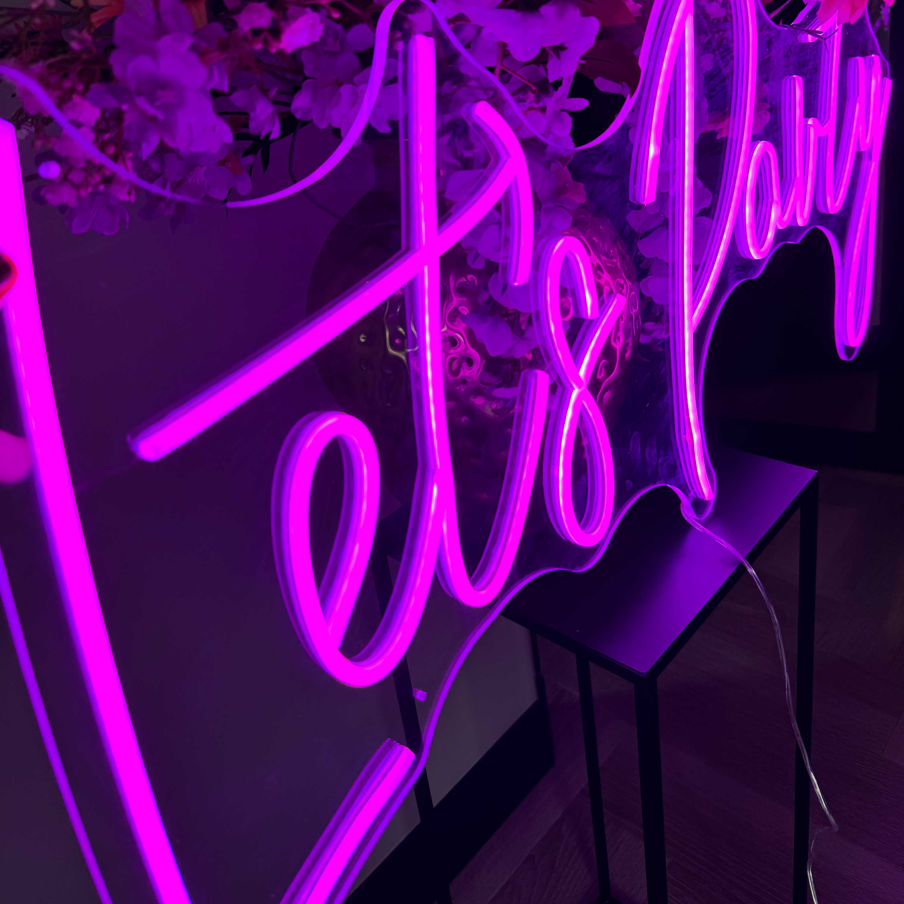 Neon Sign Lets Party
