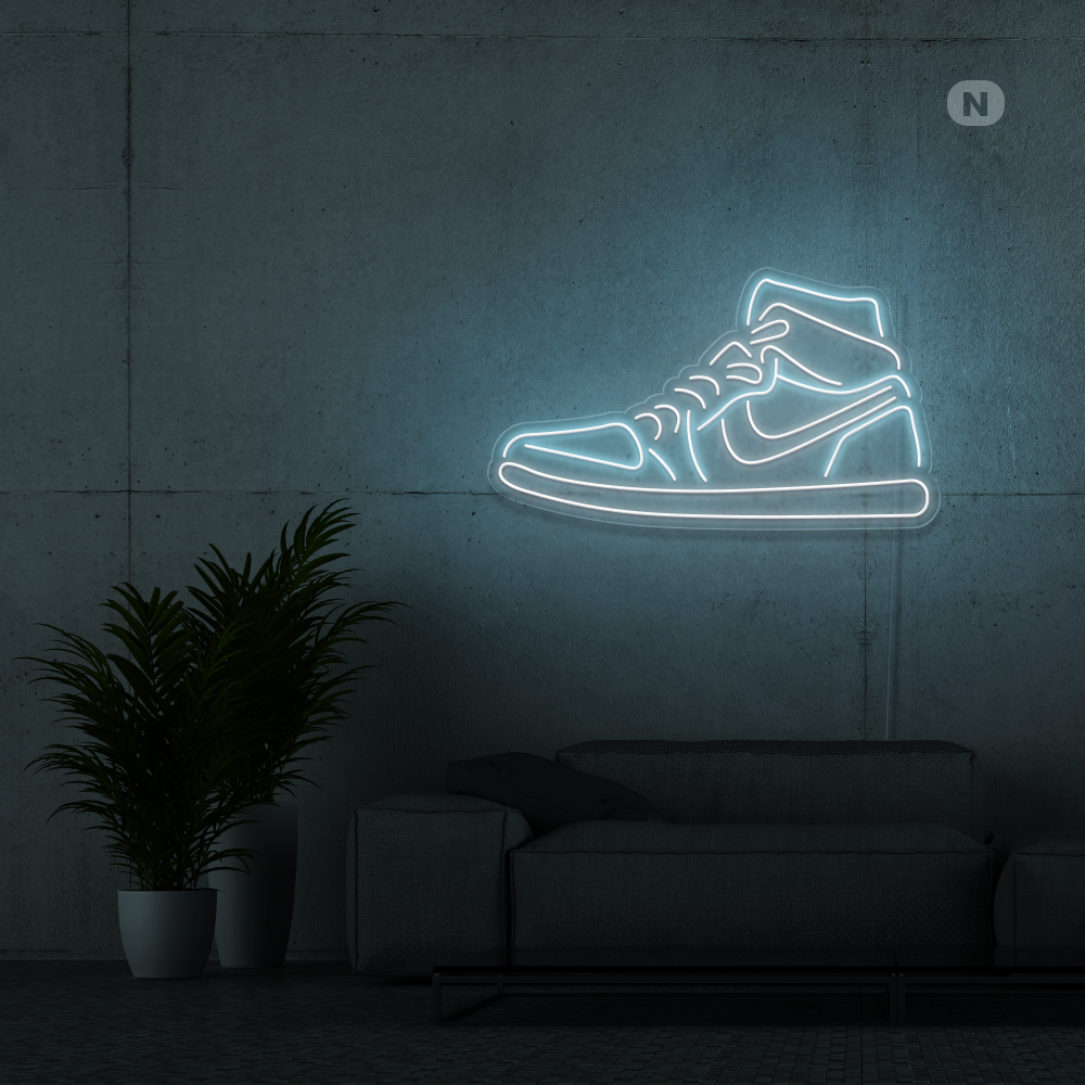 Neon Sign Shoe