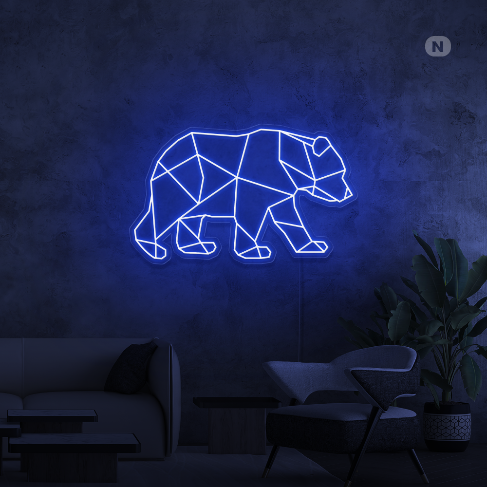 Neon Sign  Bear
