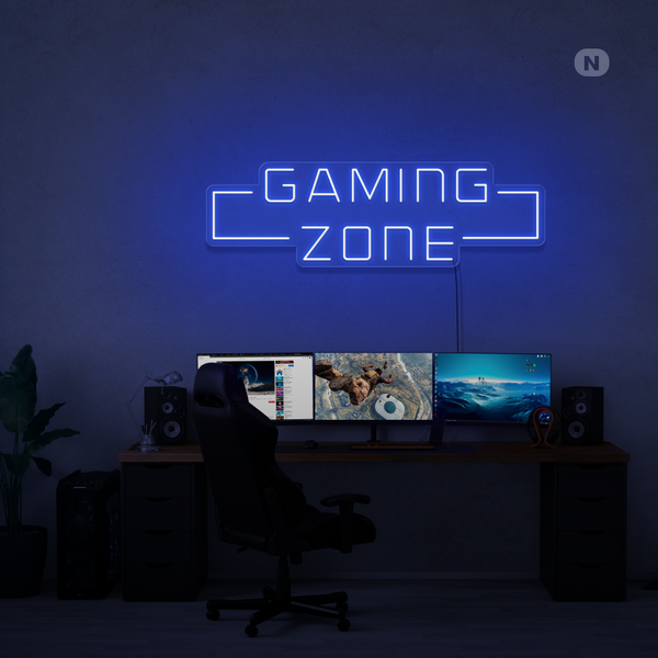 Gaming Zone Neon Sign