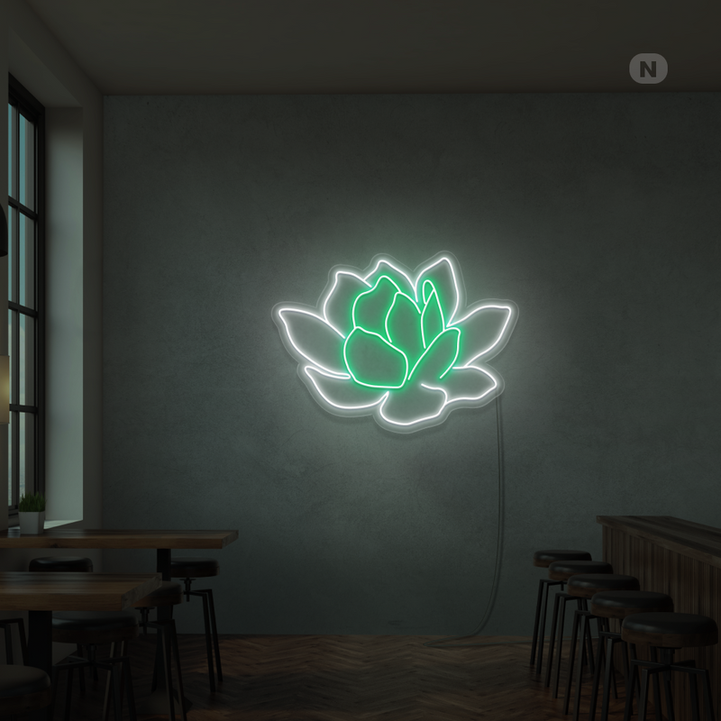 Neon Sign Flower