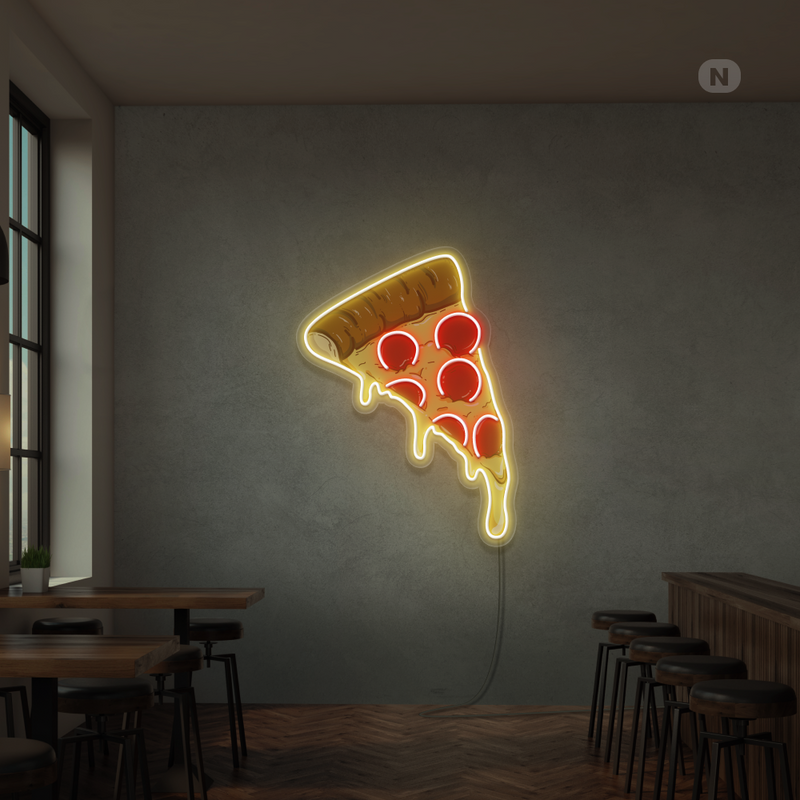 Neon Sign Pizza