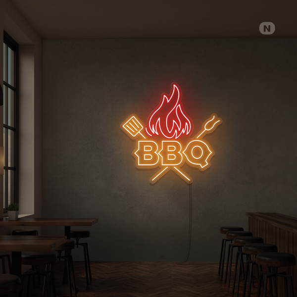 Neon Sign BBQ