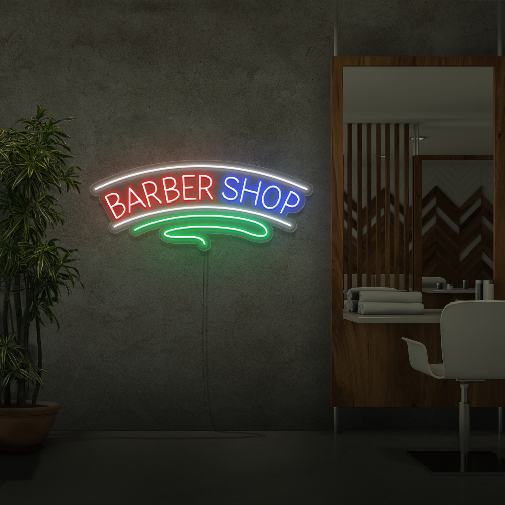 Neon Sign Barber Shop 2