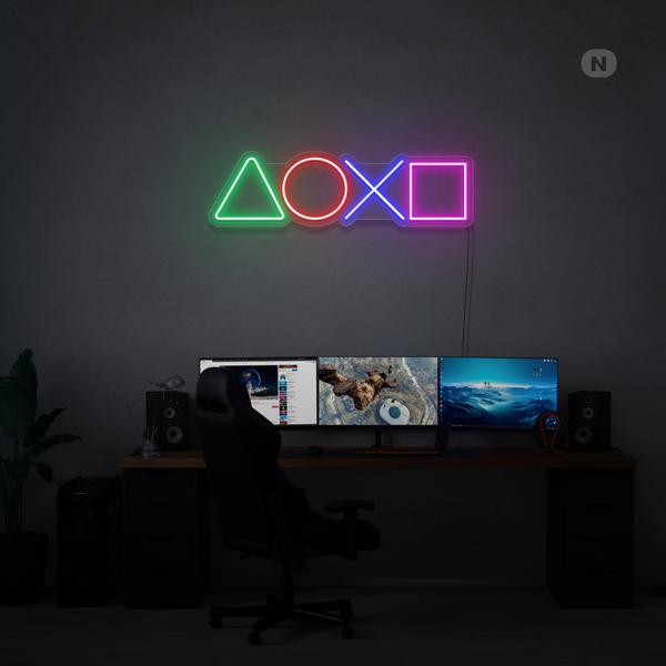 Neon Sign Playstation