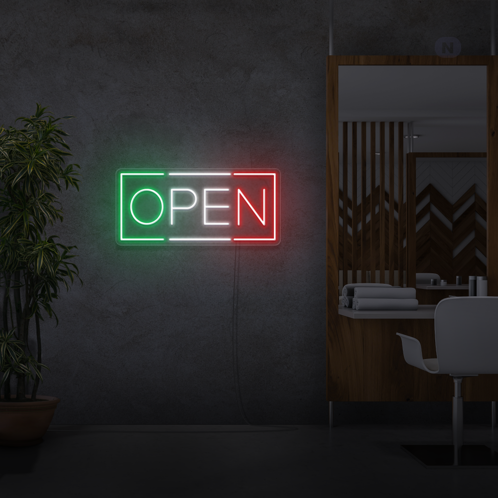 Neon Sign Open