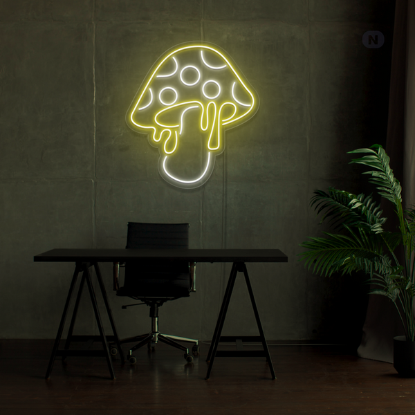 Neon Sign Mushroom