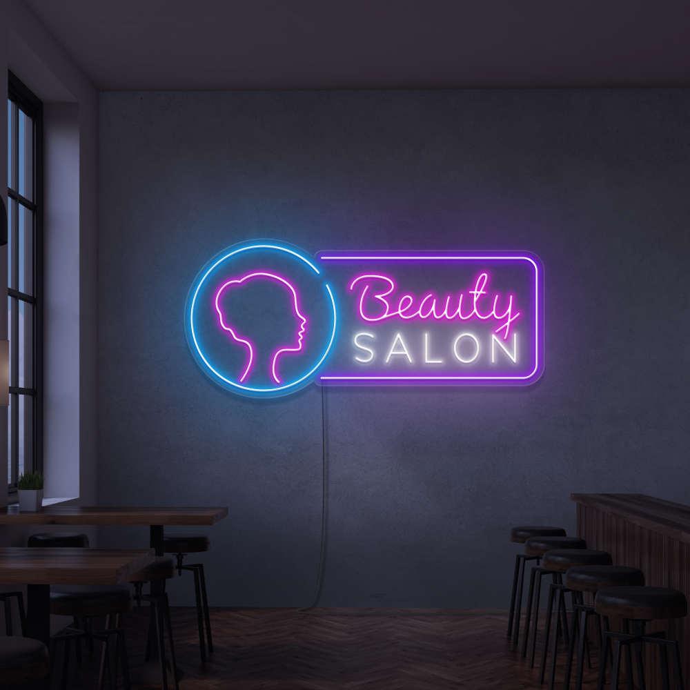 Neon Sign Beauty Salon 2