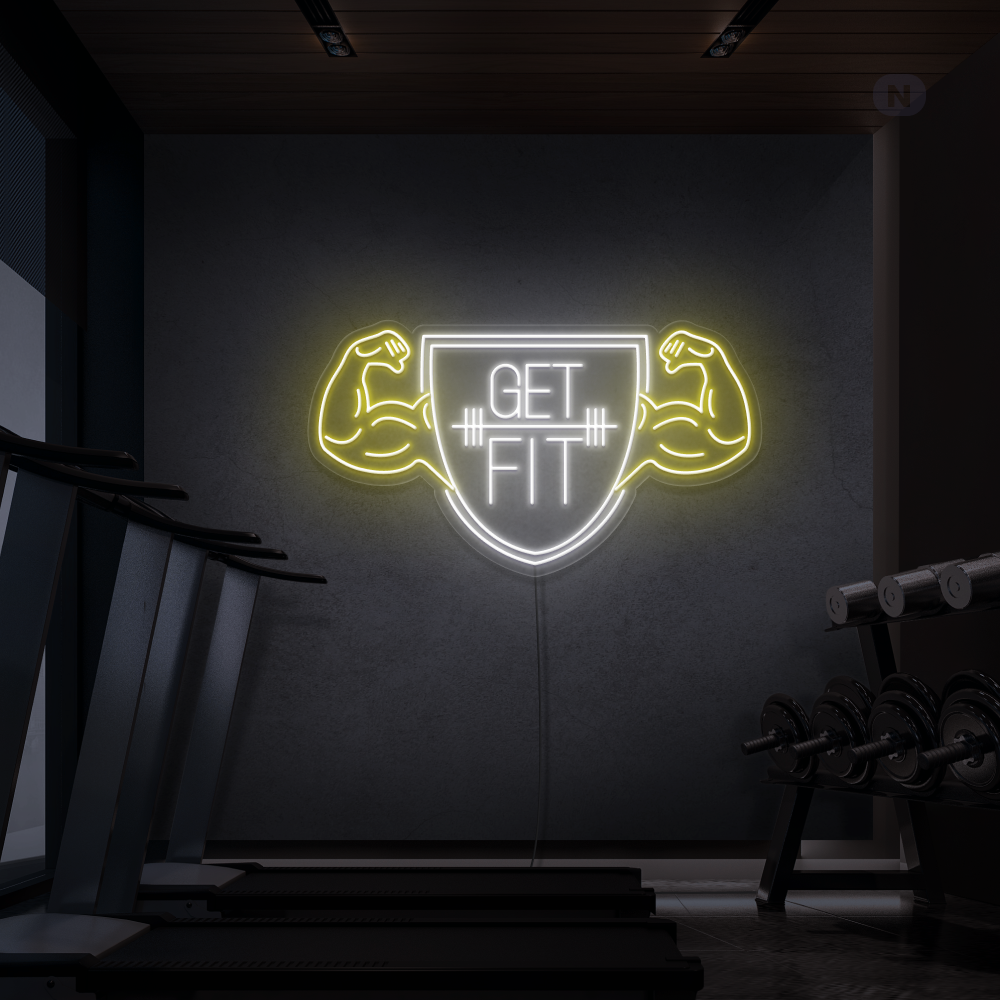 Neon Sign Get Fit