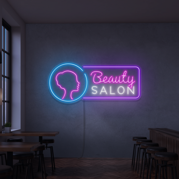 Neon Sign Beauty Salon 2