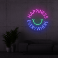 Neon Sign Hapiness