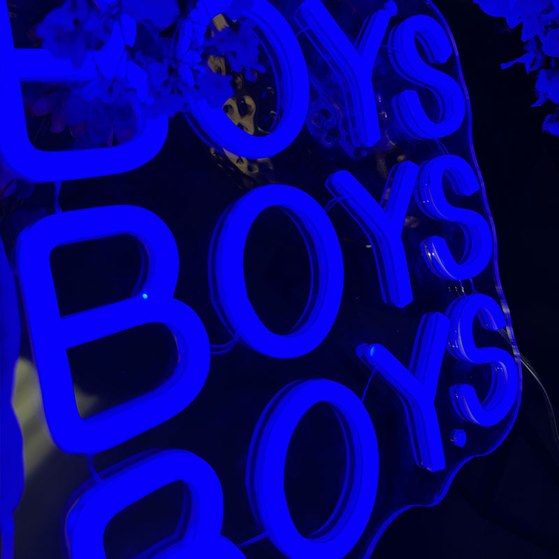 Neon Sign Boys Boys Boys