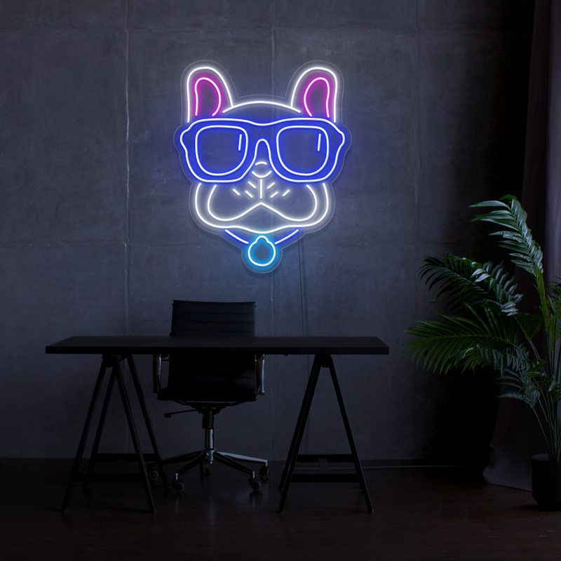 Neon Sign Dog