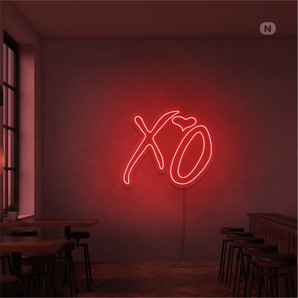 Neon Sign XO