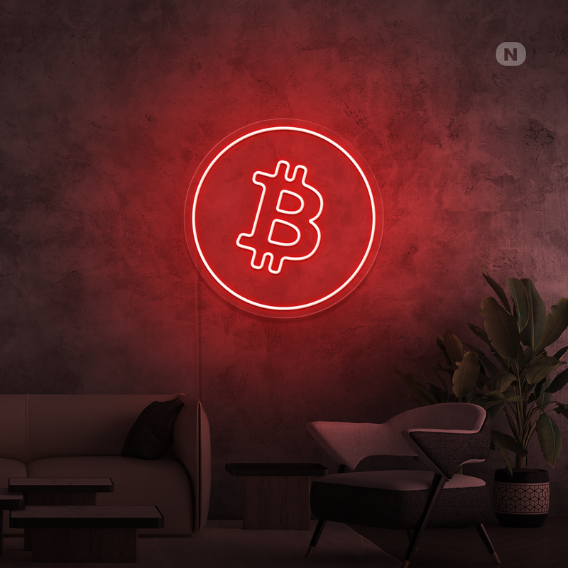 Neon Sign Bitcoin