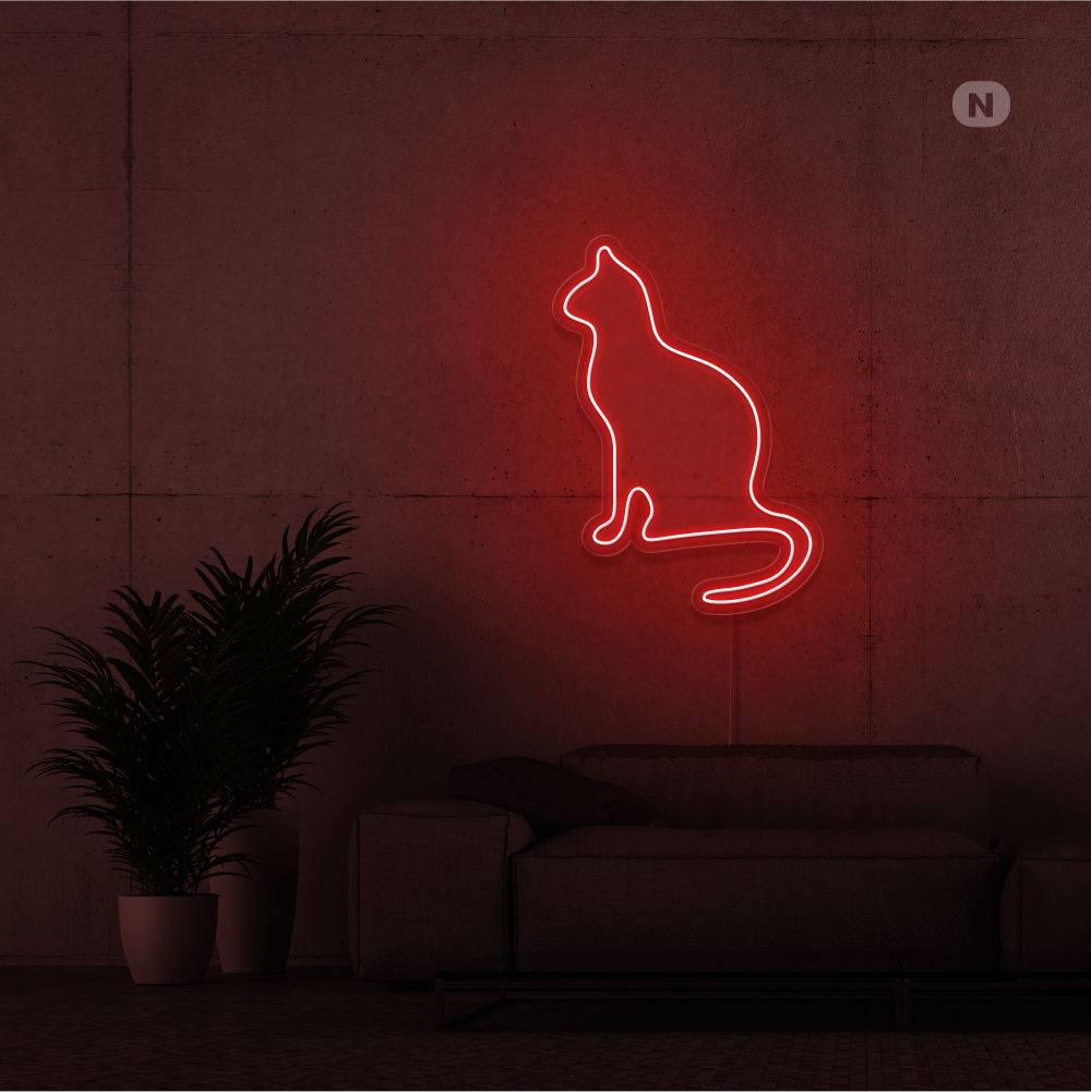 Neon Sign Cat