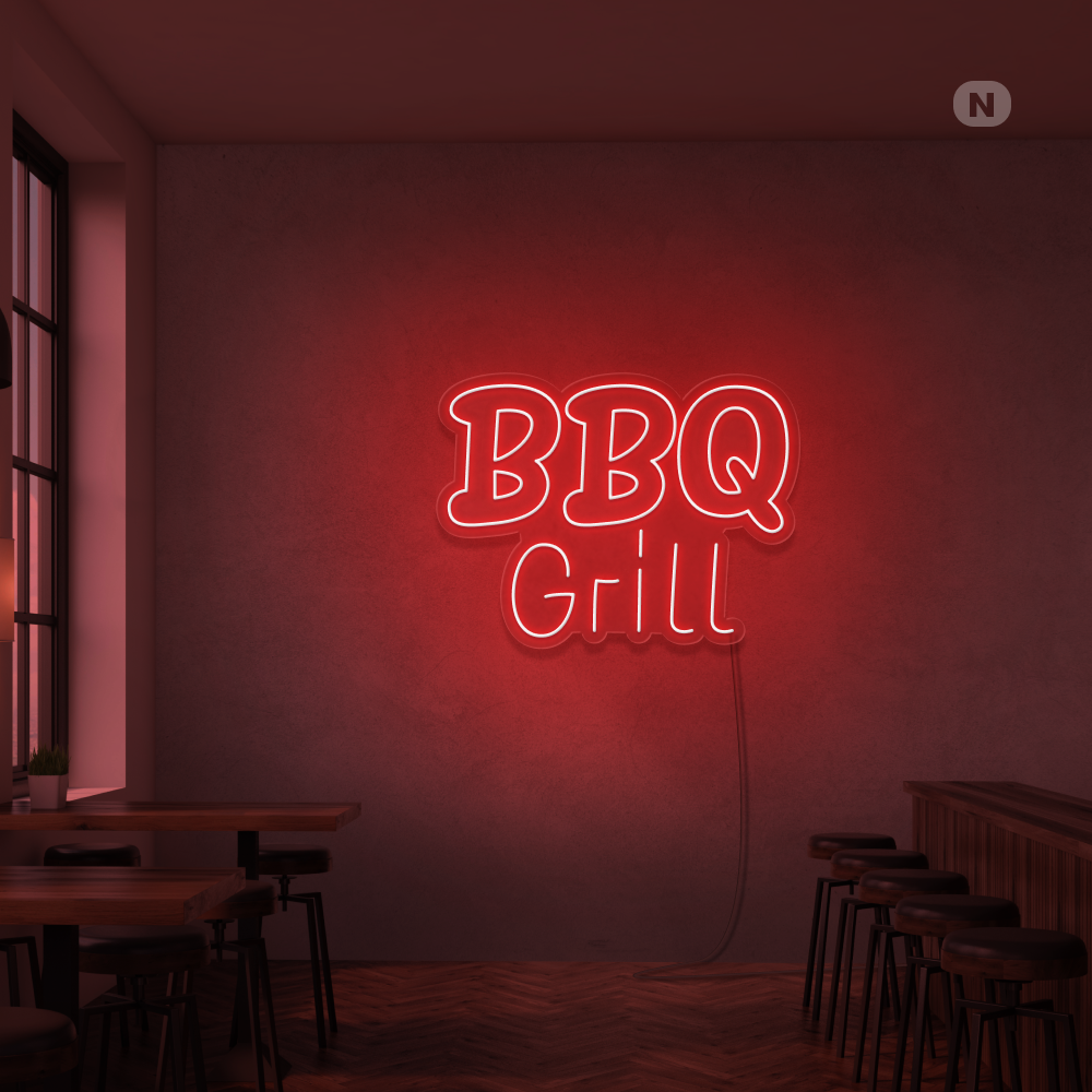 Neon Sign BBQ