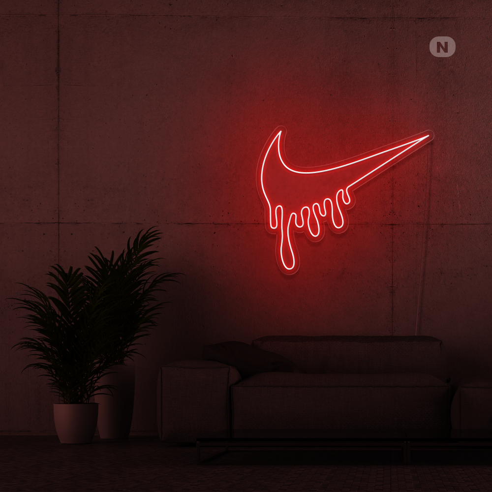 Neon Sign Nike Drip