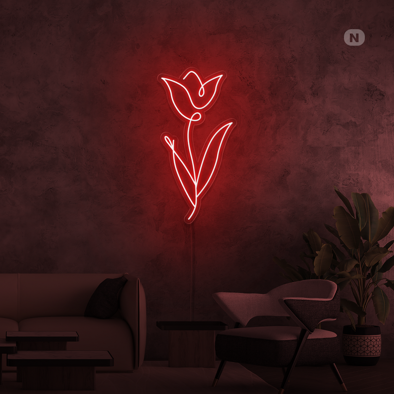 Neon Sign Rose