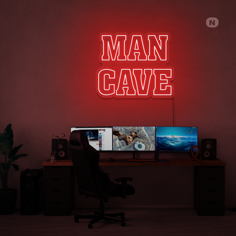 Neon Sign Man Cave