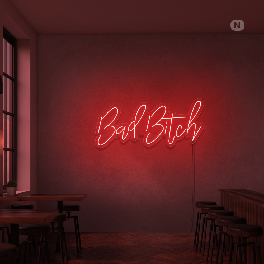 Neon Sign Bad Bitch