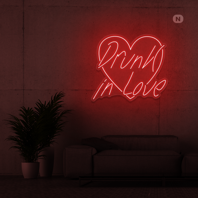 Neon Sign Drunk in Love