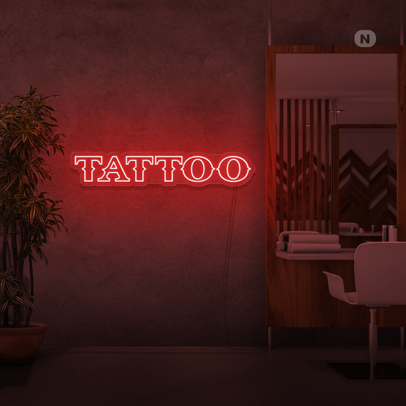 Neon Sign Tattoo