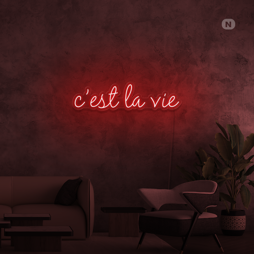 Neon Sign cestlavie