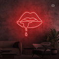 Neon Sign Caustic Lip