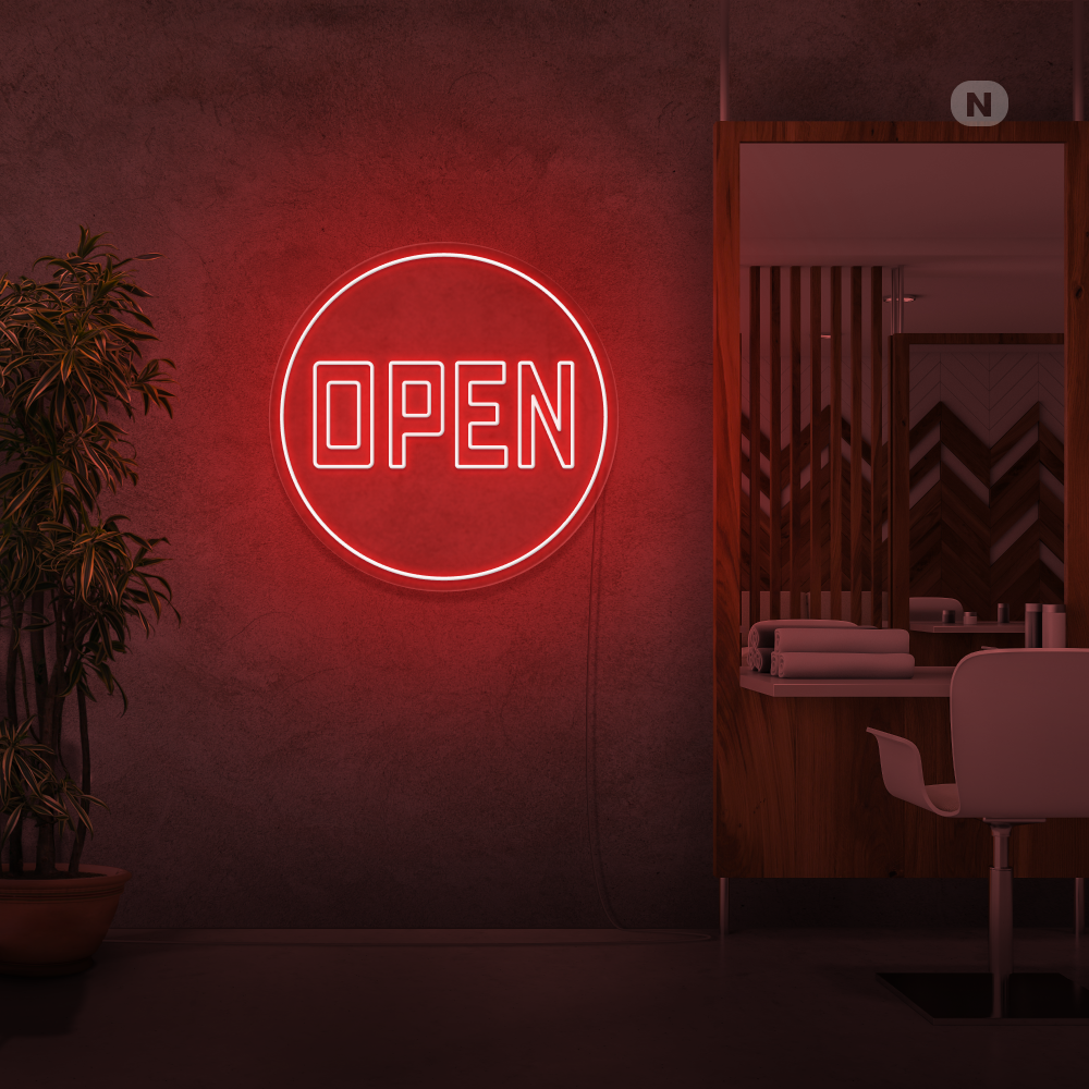 Neon Sign Open