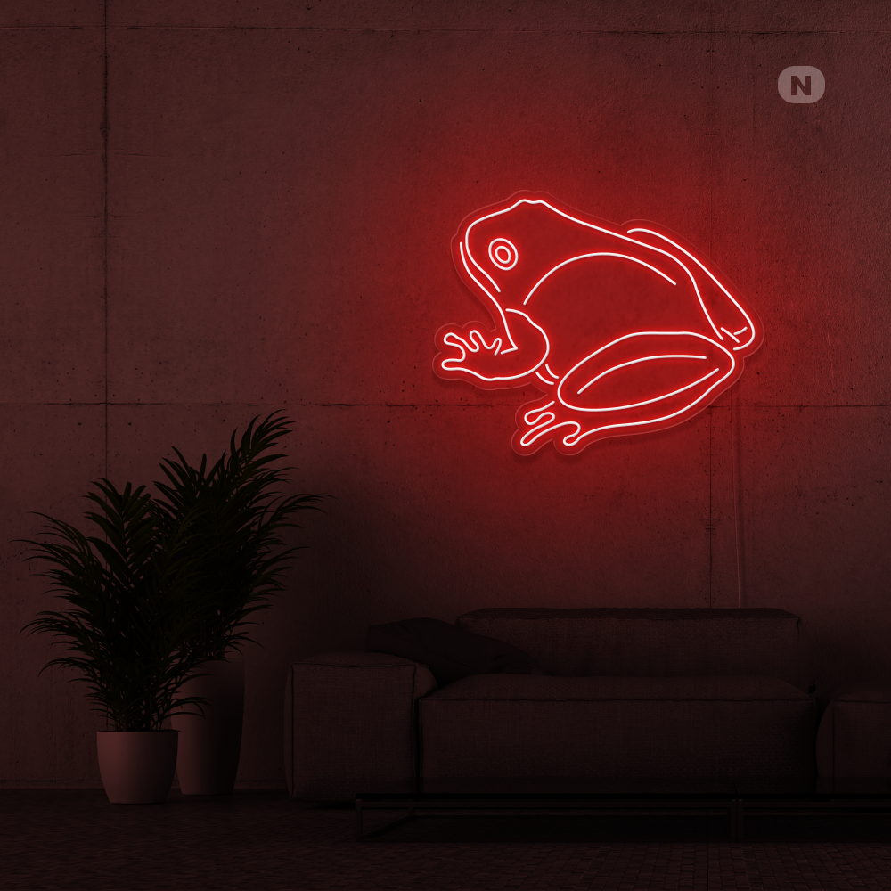 Neon Sign Frog