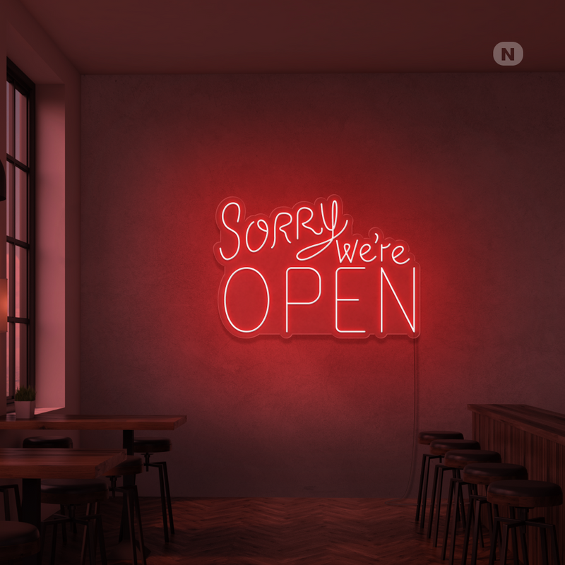 Neon Sign Open