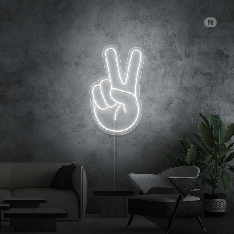 Neon Sign Peace