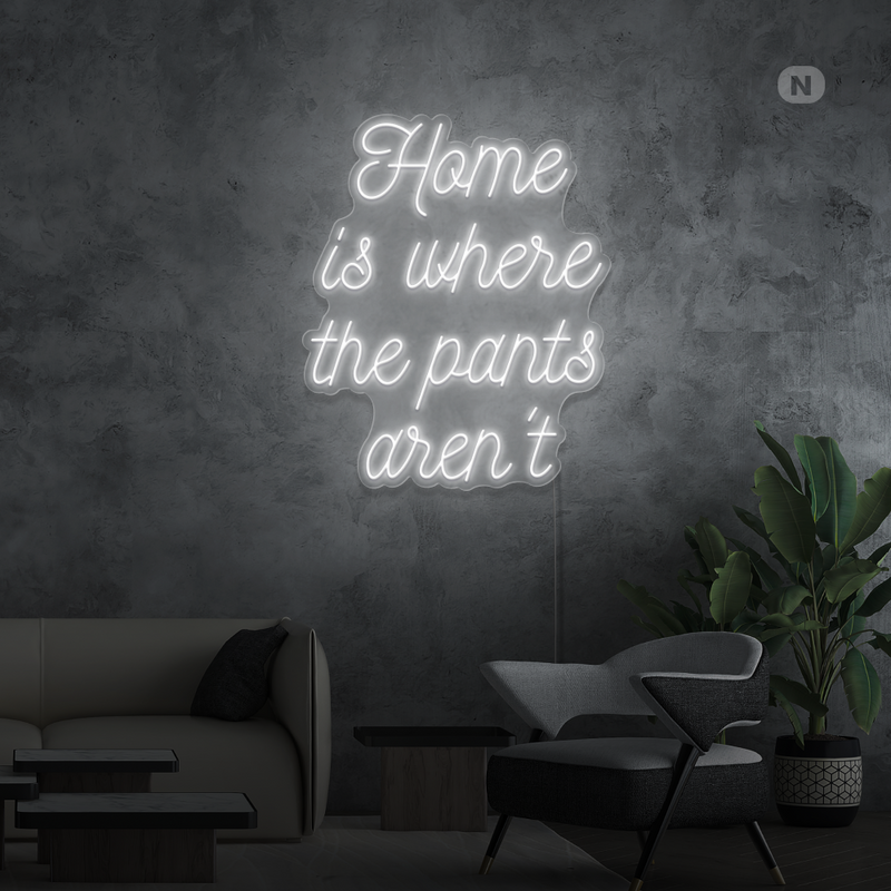 Neon Sign Quote Home