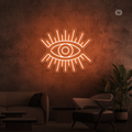 Neon Sign Artistic Eye