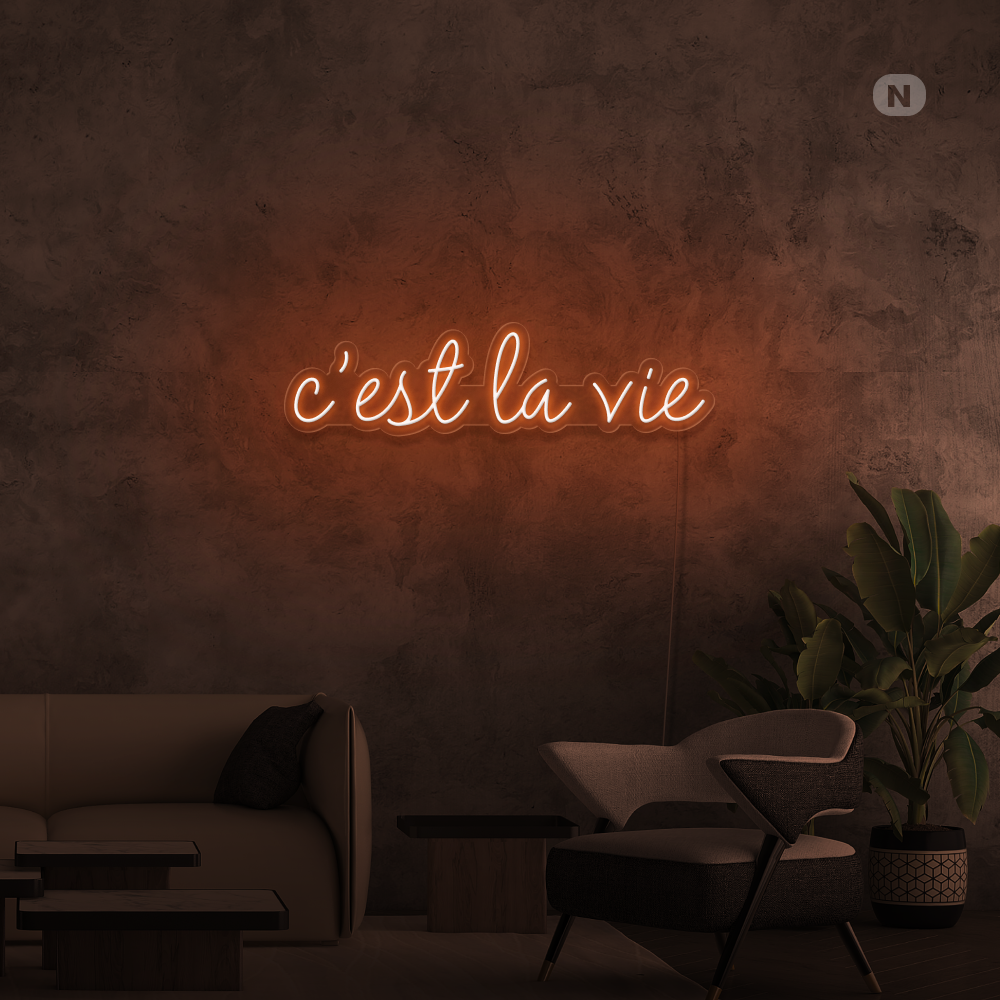 Neon Sign cestlavie