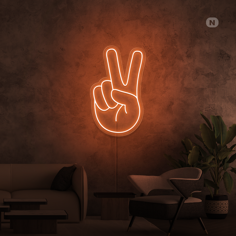 Neon Sign Peace