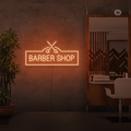 Neon Sign Barber Shop