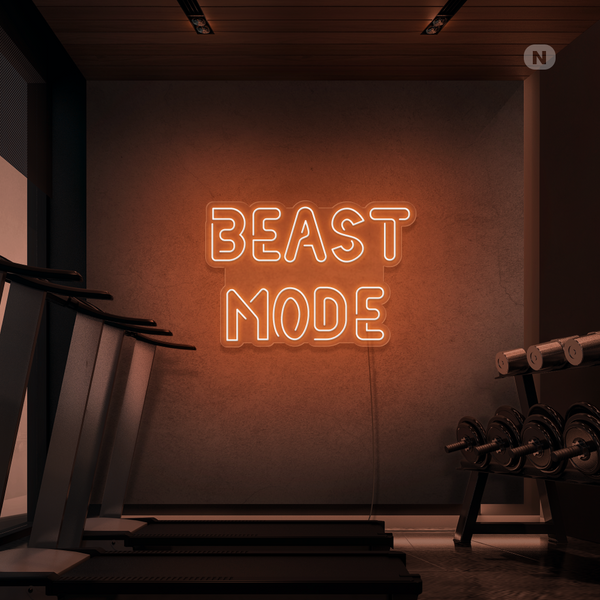 Neon Sign Beast Mode