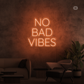 Neon Sign No Bad Vibes