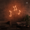 Neon Sign Musicnotes