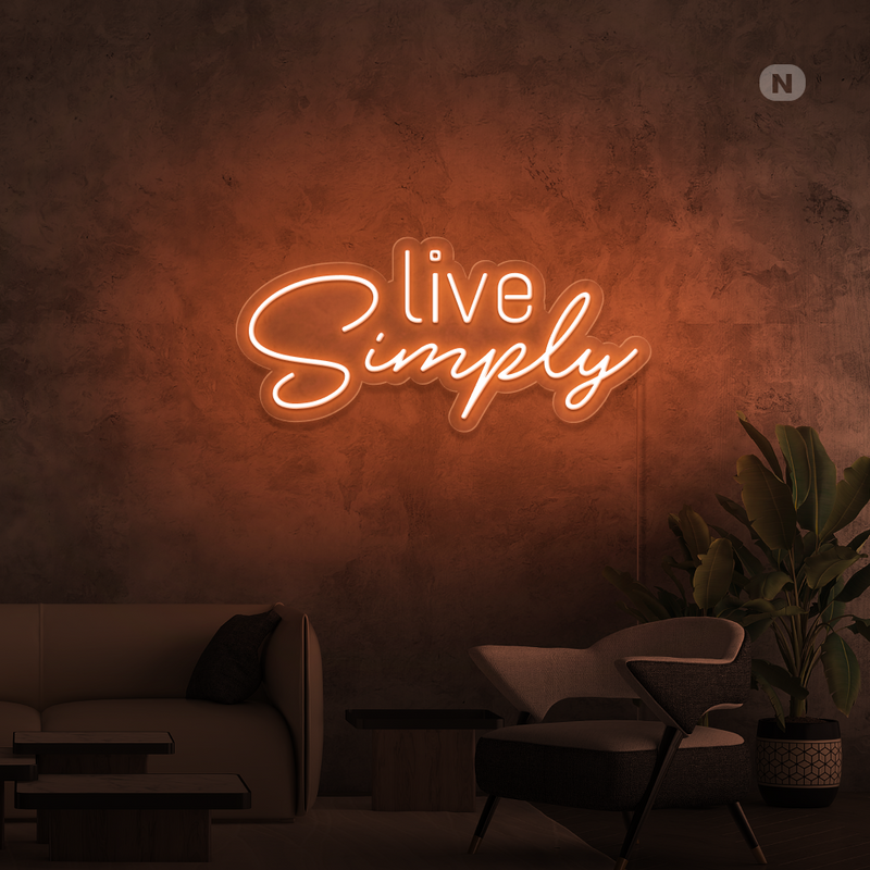 Neon Sign Live Simply