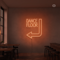 Neon Sign Dance Floor