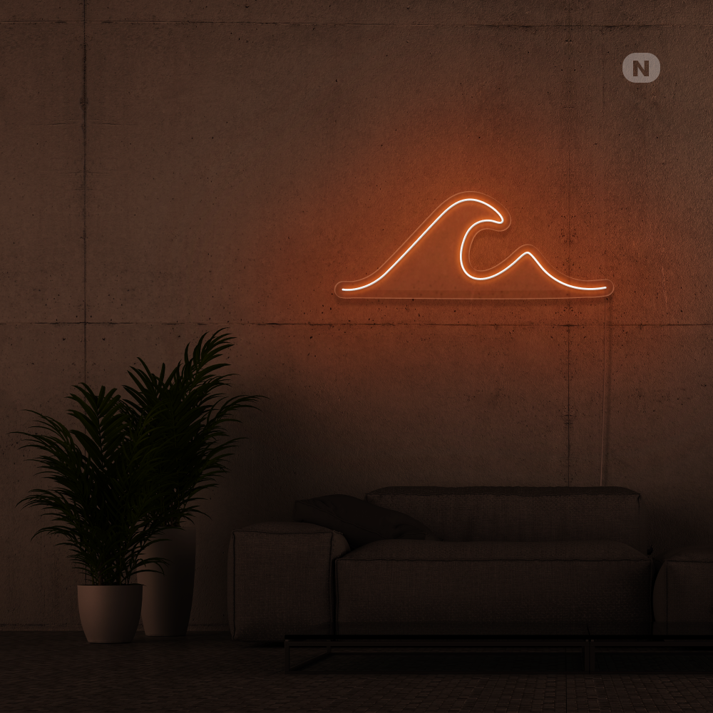 Neon Sign Wave