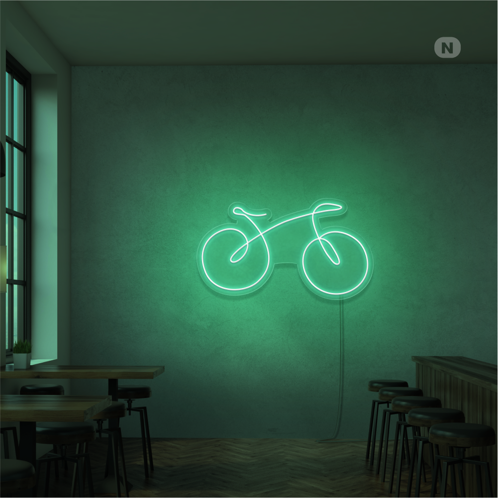 Neon Sign Bike