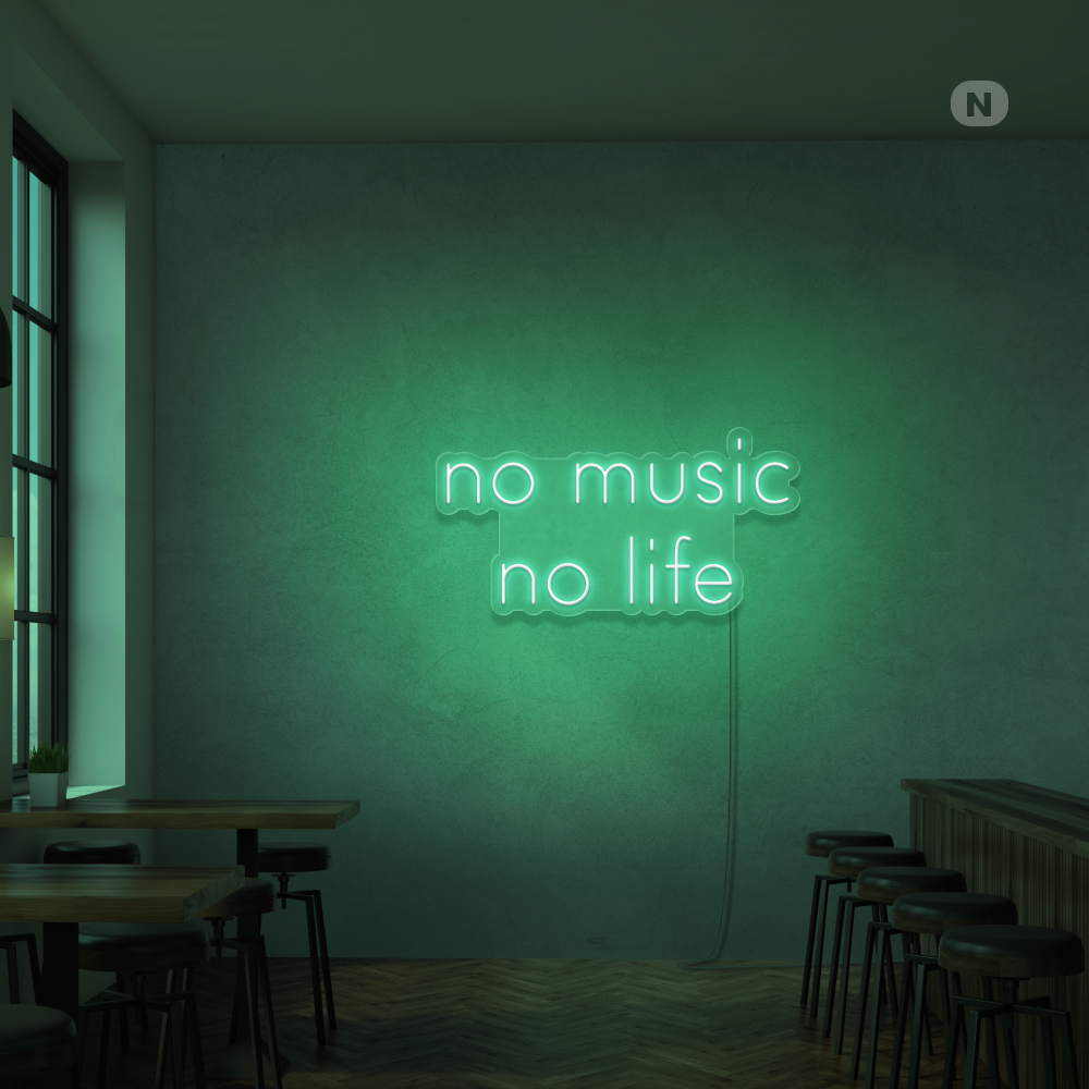 Neon Sign No Music No Life