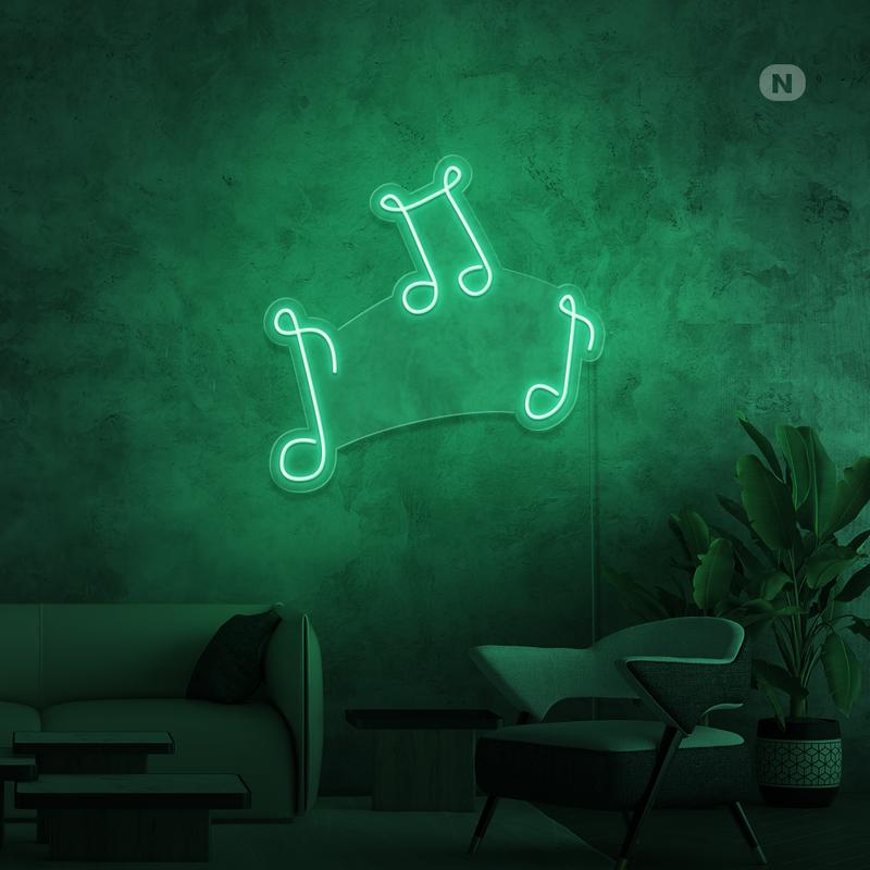 Neon Sign Musicnotes