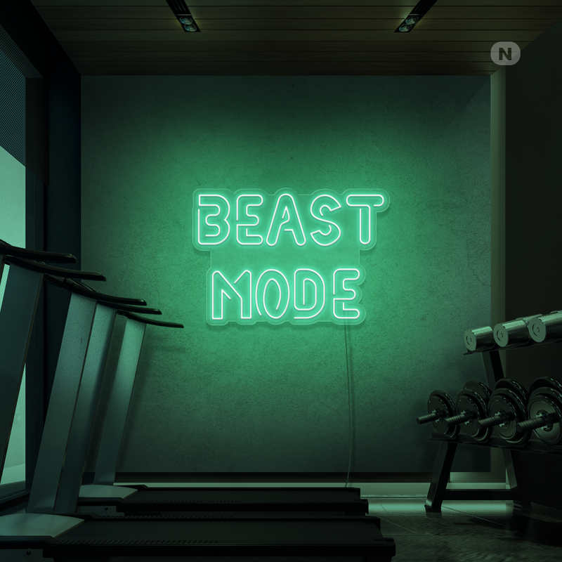 Neon Sign Beast Mode